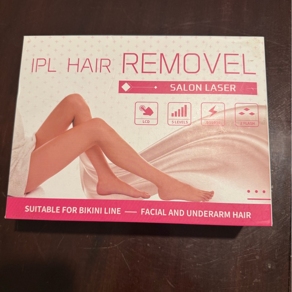 IPL Hair Removal Salon Laser - Pink